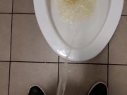 First piss of the night