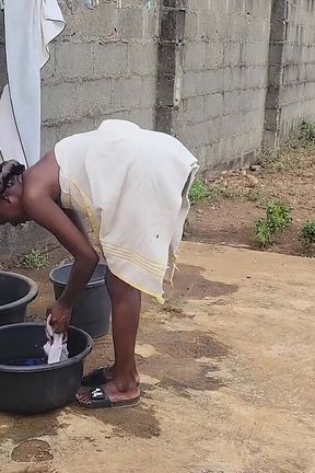 Nasty Bitch Almost Get Caught Cheating on Her Husband with Her Neighbor.