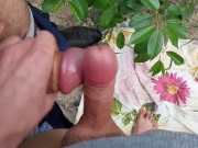 Young curious twink flesh' cruising adventures on the nude beach find him a dilf to suck & frot on