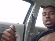 Inside my car wank at the park.