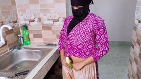Big Cucumber in tight pussy Desi bhabi bed room secret