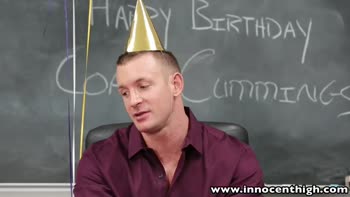 Evi Fox's Birthday Surprise: Petite Brunette Takes on Coach Tj Cummings