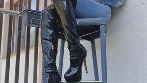 MARLBORO RED NICOTINE CRAVING – CHAIN SMOKING, SLOW DRAGS & LEATHER BOOTS.