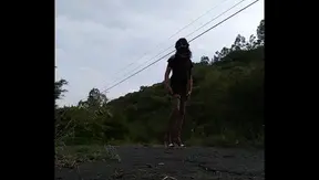 Shemale Takes Hard Outdoor Ass Ripping in Daring Public Moment – Gay XXX