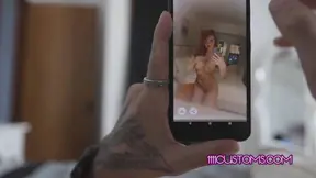 Buxom ginger Quinn Wilde fucked hard and receives a creampie