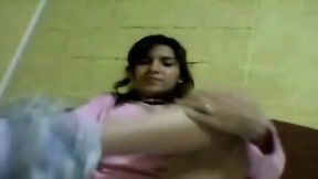 Amateur Indian chick flashed her rather hairy wet pussy on camera