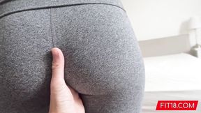 ”Fit18 : Lilly Bella - Casting Petite Czech Amateur Teen In Yoga Pants”