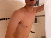 Eddie De Luca Anal Toy Shower Play [PREVIEW]