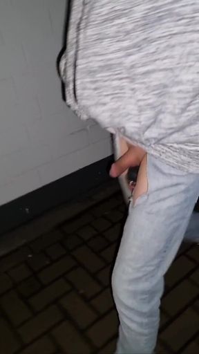 Ripped Jeans (cock Out)