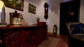 The Old Businessman Bangs His Hot Secretary