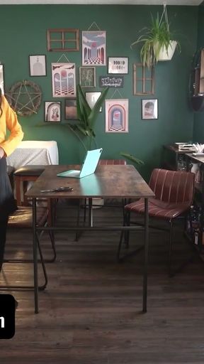 NNN Challenge - Step-siblings Compete On Who Makes The Other One Cum First Behind Stepmom's Back   Clip 1