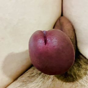 Masturbating and Edging my tiny cock until my orgasm is ruined