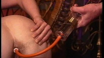 1h1f vintage syringe hairy enema expulsion