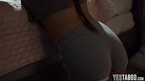Horny mature pastor saves a sinner teen with hardcore anal sex