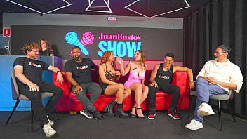 Big Titted and Big Boobed Latinas Go Crazy in Interview that Ended in Orgy
