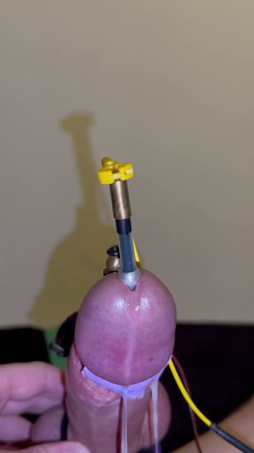 PES Electro Deepthroat Big Jim Cock Milking   Clip 2