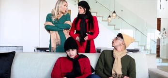 Mona Azar and Bunny Madison leave their worries an