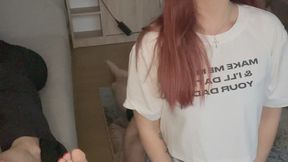 Double Domination: Strict Face Sitting Punishment for the Slave