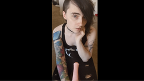 POV: your trans girlfriend sucks you off