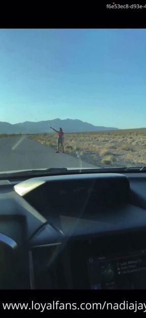 HORNY HITCHHIKER