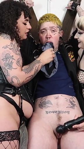 Double Domme Full Bladder Overstim W P*** Reward