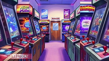 GAMER GIRLS SWEET CHEEK JOB-Arcade Manager Seeks Butt Job Specialist
