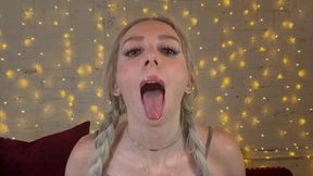 Face Fetish JOI Shoot Your Load Down The Back Of My Throat Cum Countdown - Remi Reagan