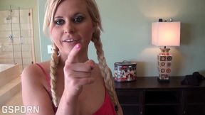 hot american blonde blue eyes has real hot sex