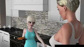 mandy candy - (amy s big wish 3-4) - a married futanari couple have some sex while thinking of other people