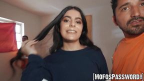 Construction workers dominate and gangbang babe Angel Gostosa