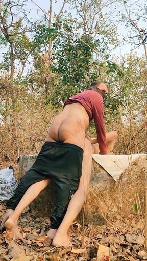 Long Dick Fuck in Forest
