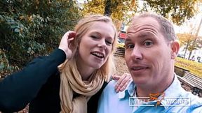 Foxy Claudia Swea rides random guy's dick in outdoor and hotel room
