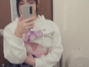 伪娘 高铁卫生间射精