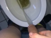 Big Scottish cock pissing