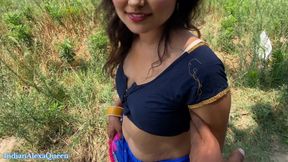 Beautiful Indian Desi Chachi first time OutDoor Sex by StepSon Anal Hardcor