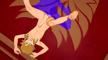 The Legend of Zelda Yaoi - Link Bareback - Sissy crossdress Japanese Asian Manga Anime Film Game Porn