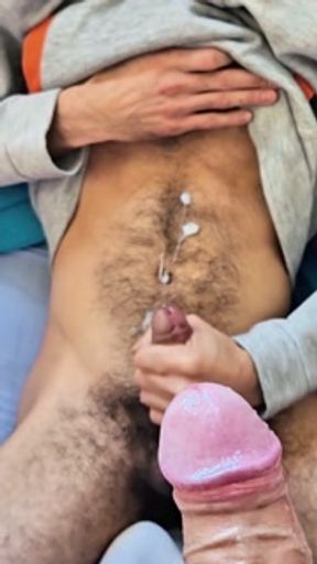 FEEDING MY HAIRY HUSBAND WITH LOTS OF MILK IN THE MORNING