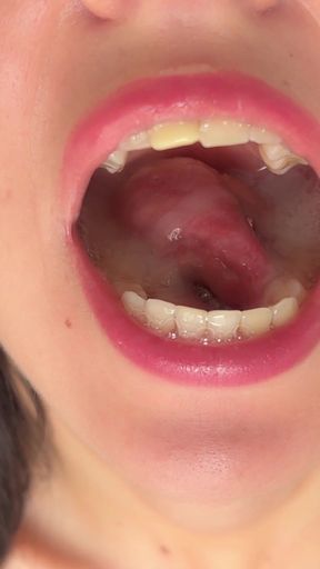 Cum in Mouth and Play with Sperm
