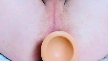 Sex toy fucked and sucked my soul with my cum