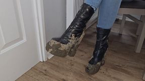 Muddy Boots Worship and Cleaning Instructions