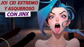Joi Cei Extremo Y Asqueroso Con Jinx De League Of Legends. Voz Espanola