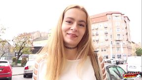 GERMAN SCOUT - TALL LONG LEGS GINGER GIRL FUCK AT PICKUP CASTING