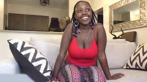 ”Big tits buxxom African amateur puts out on a fake casting call”