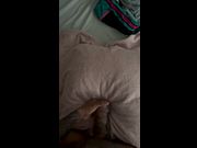 Tattooed man masturbates in private ritual