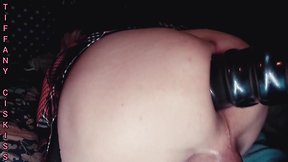 Tiffany ciskiss extreme anal colossus dildo