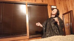 smoking stepmom teases you about hair