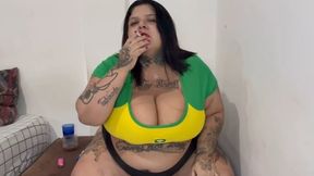 Brazilian BBW Smoking in Jersey by Turbinada New 2026