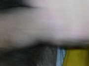 Big dick hippy teen jerking off and cumming while camping
