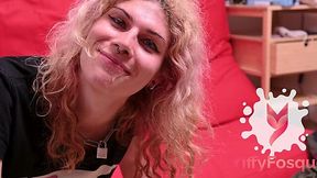 Furry Slut Gobbles Cock Like A Pro