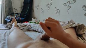 Morning Masturbation, Gay Porn Amateur Homemade
